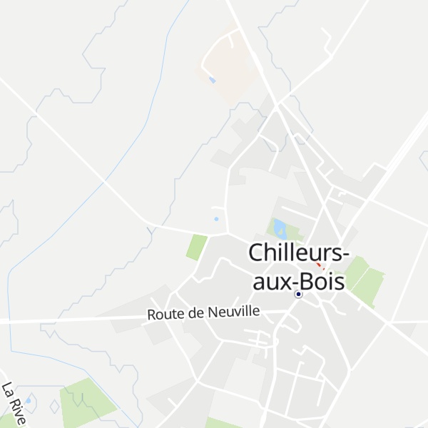 Map of Gîtes de La Gervaise
