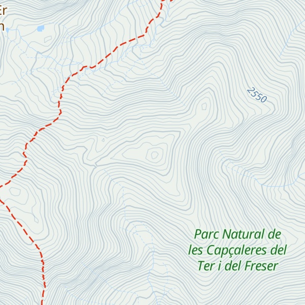 Map of Cim de l'Ortigar