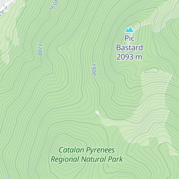 Map of Local d'hiver du refuge du Coll Del Torn