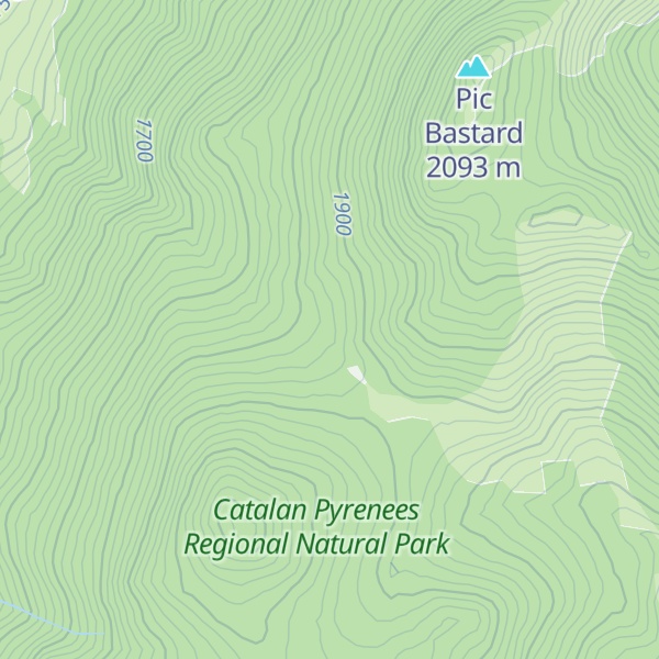 Map of Refuge du Col del Torn