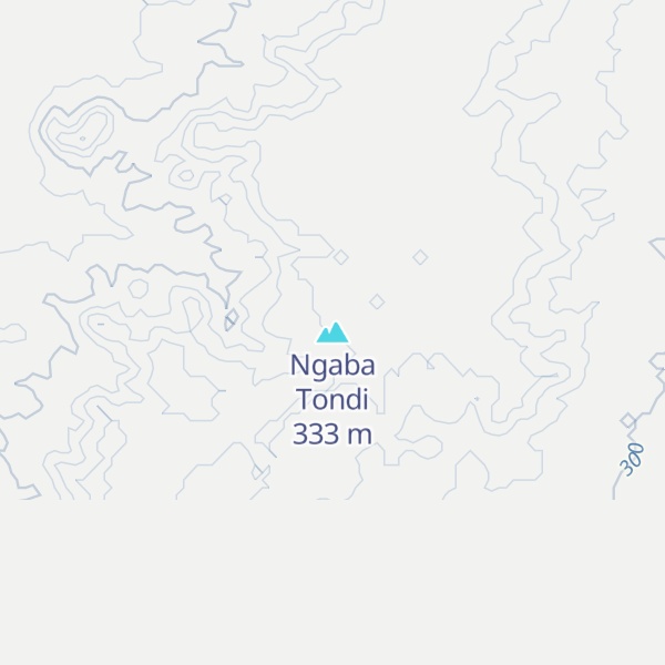 Map of Ngaba Tondi