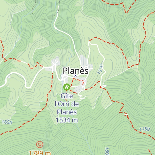 Map of Gîte Le Malaza