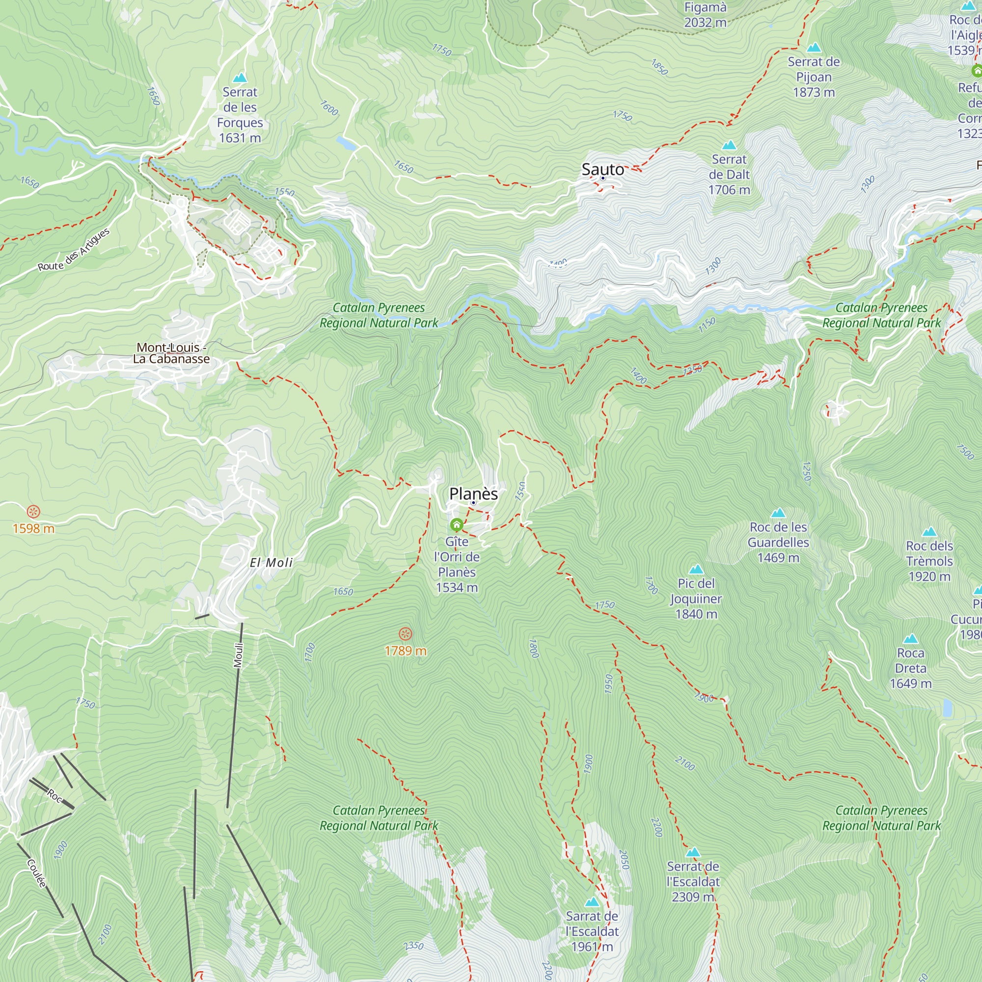 Gîtes Béthanie map
