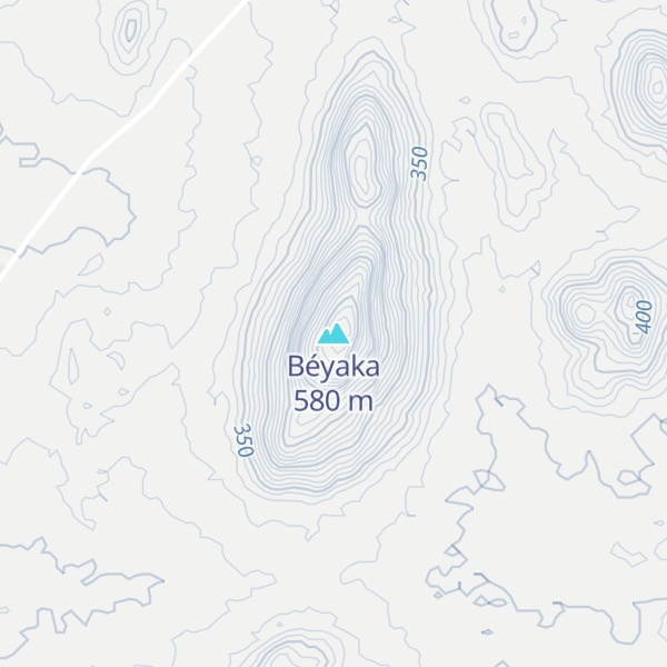 Map of Béyaka