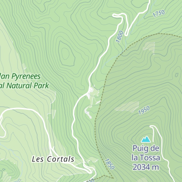 Map of Refuge du Col de la Llose