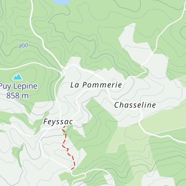 Map of Gîte de la Pommerie