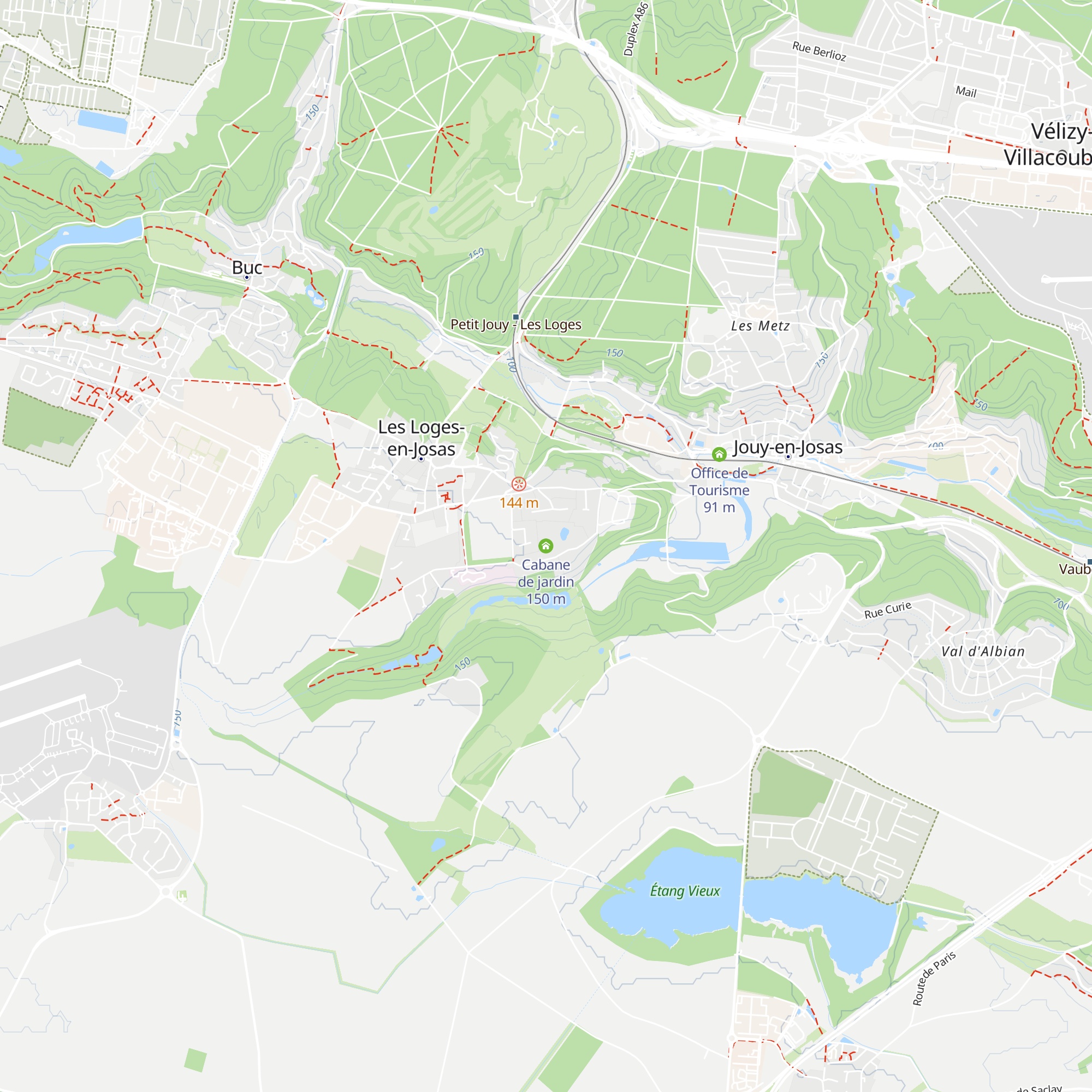 Cabane de jardin map