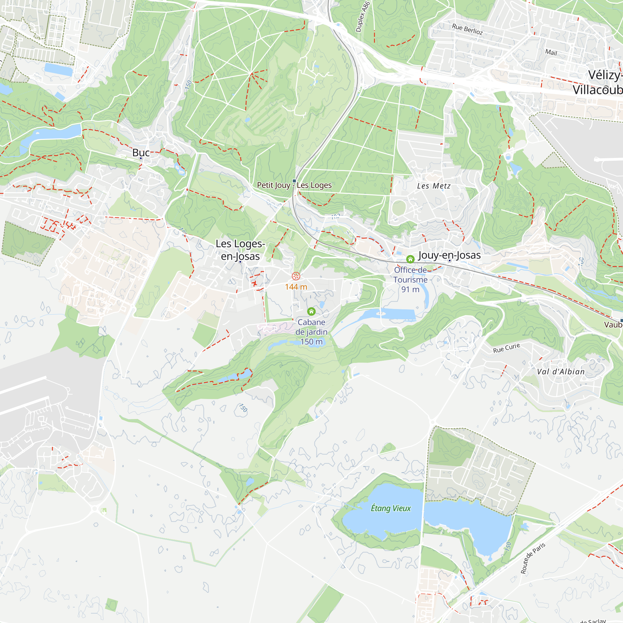 Cabane de jardin map