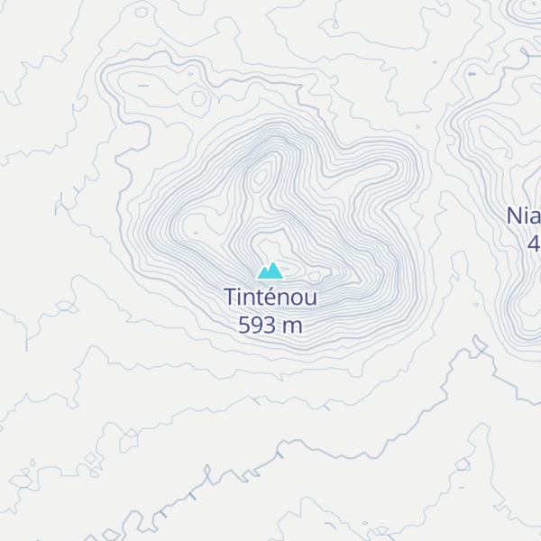 Map of Tinténou