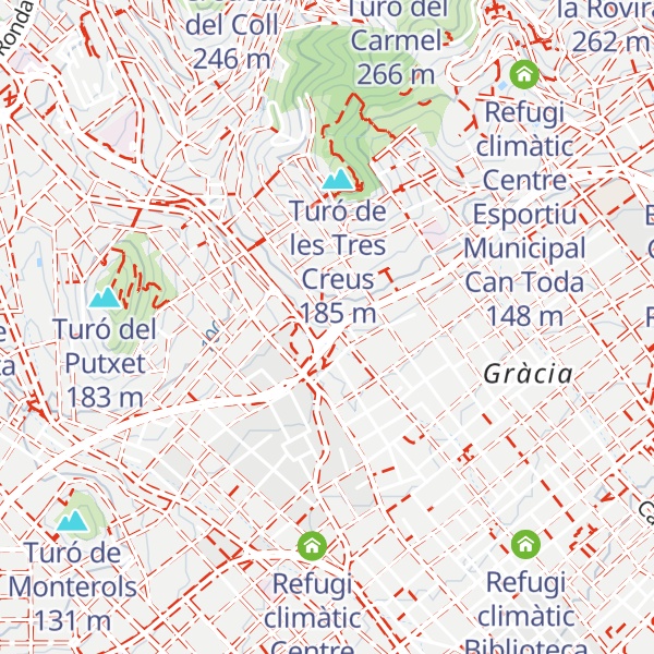 Map of Refugi climàtic Escola Rius i Taulet