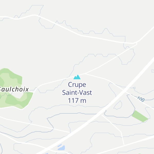 Map of Crupe Saint-Vast