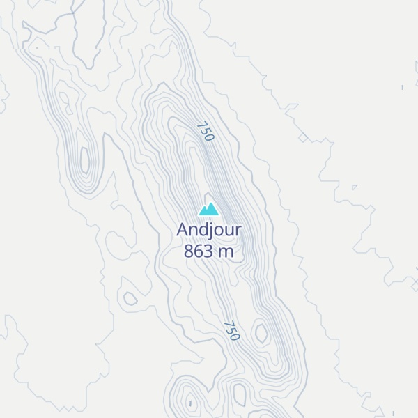 Map of Andjour