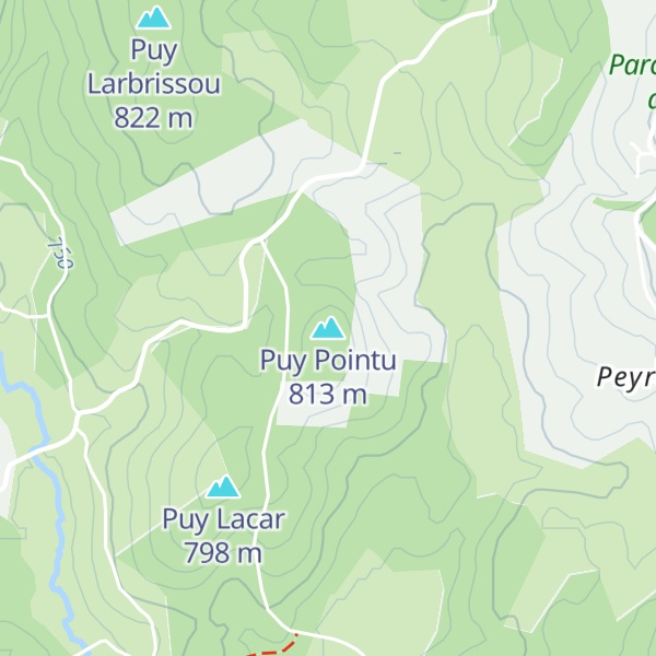 Map of Puy Pointu