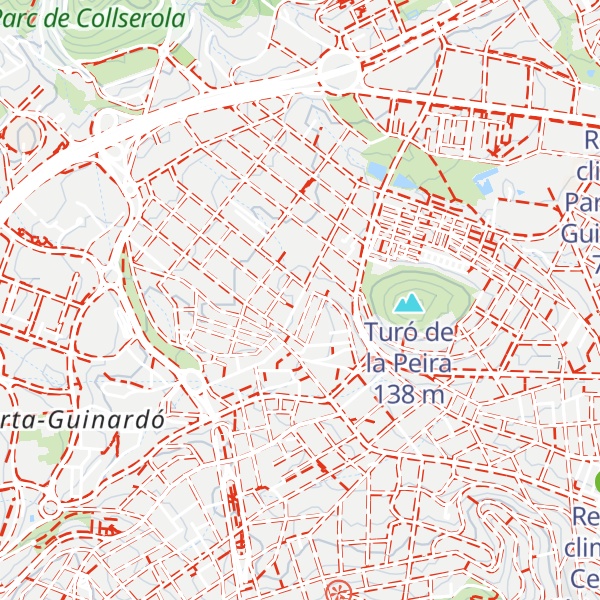 Map of Refugi climàtic Centre Cívic Matas i Ramis