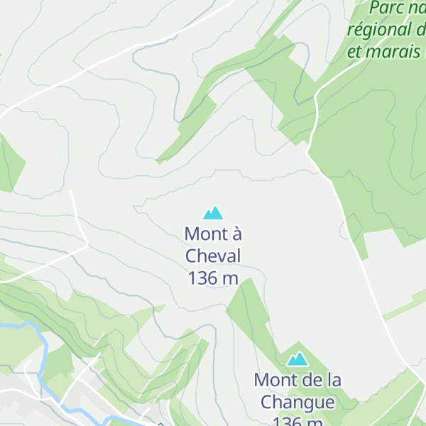 Map of Mont à Cheval