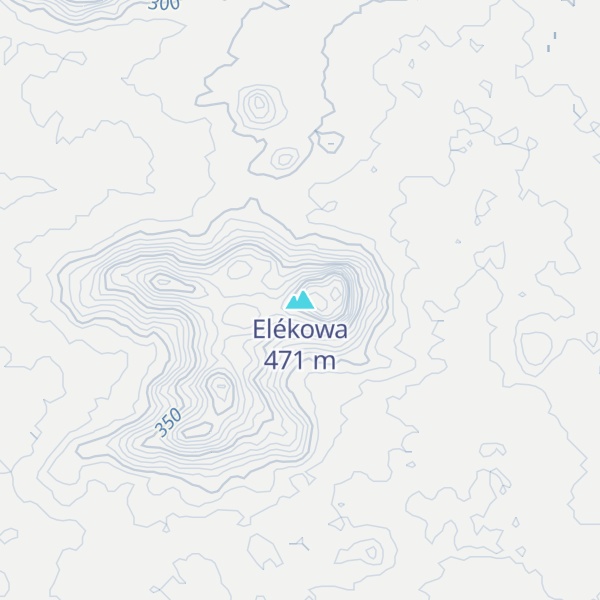 Map of Elékowa