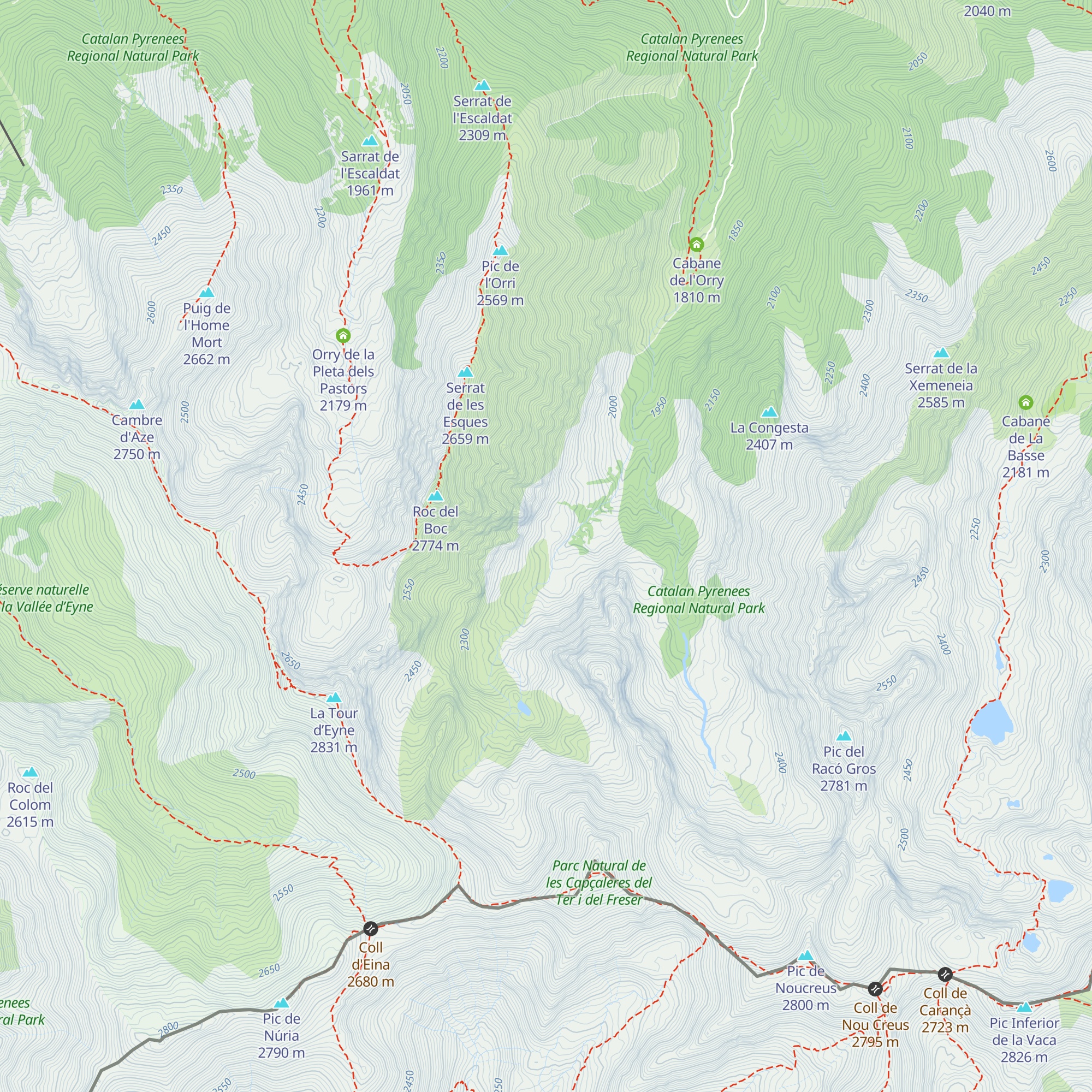 Refuge map