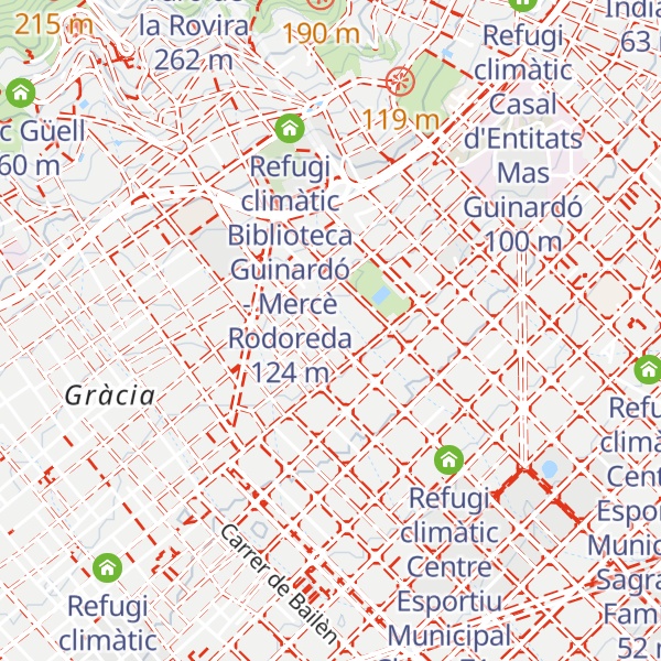 Map of Refugi climàtic Escola de les Aigües