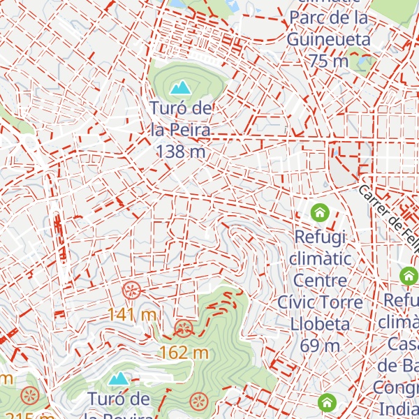 Map of Refugi climàtic Escola Bressol Municipal Cargol