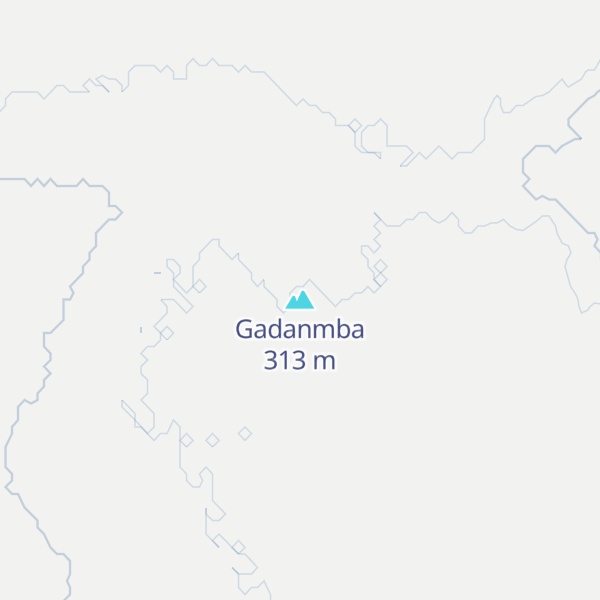 Map of Gadanmba
