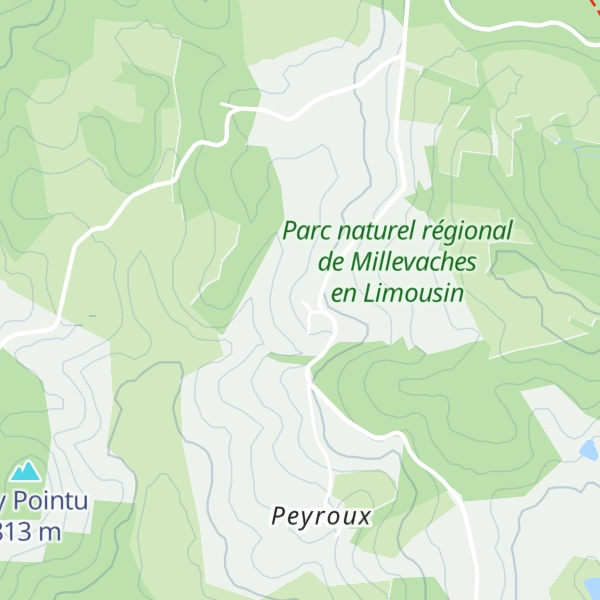 Map of Gîte de Pras Bas