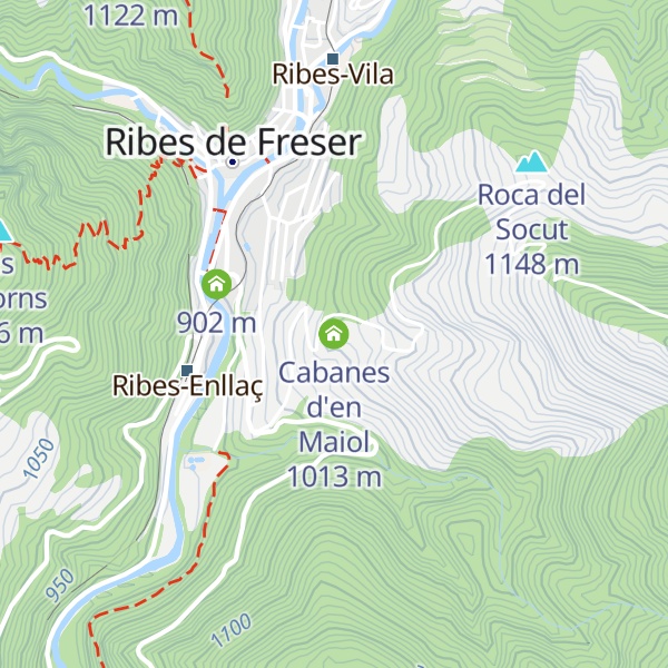 Map of Cabanes d'en Maiol