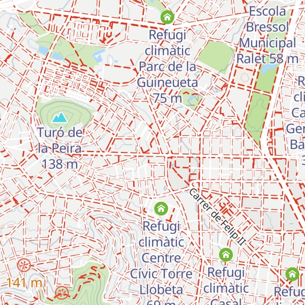Map of Refugi climàtic Centre Cívic Can Basté