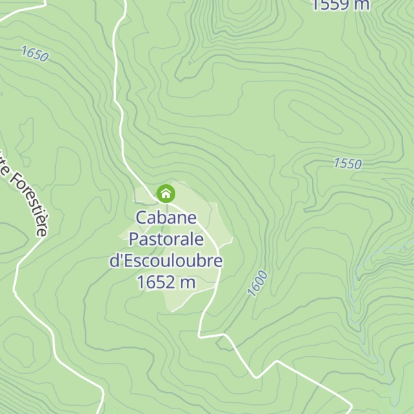 Map of Cabane Bousquet