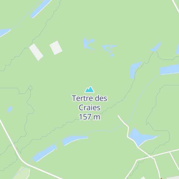 Map of Tertre des Craies