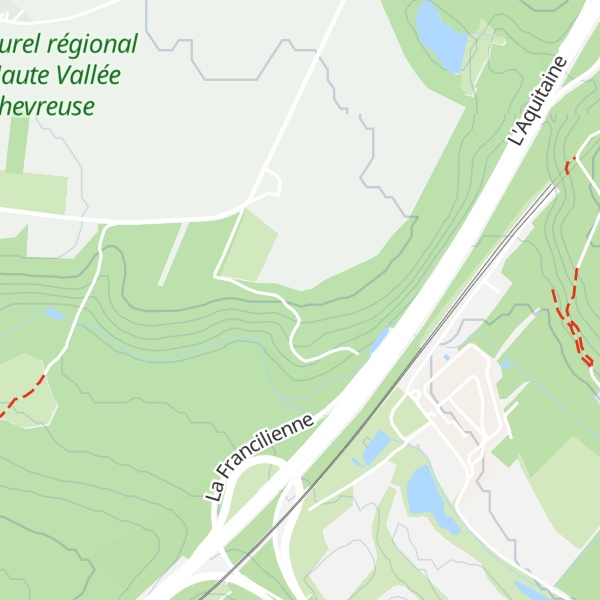 Map of Butte aux Vaches