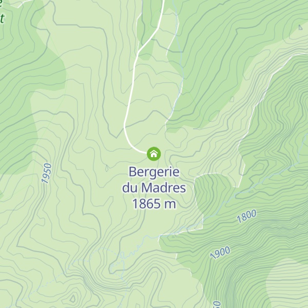 Map of Bergerie du Madres
