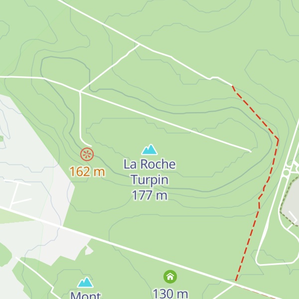 Map of La Roche Turpin