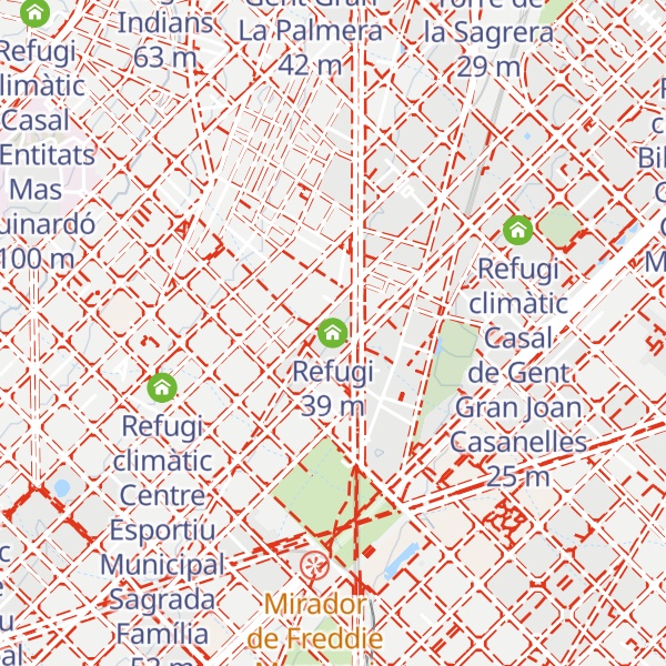 Map of Refugi