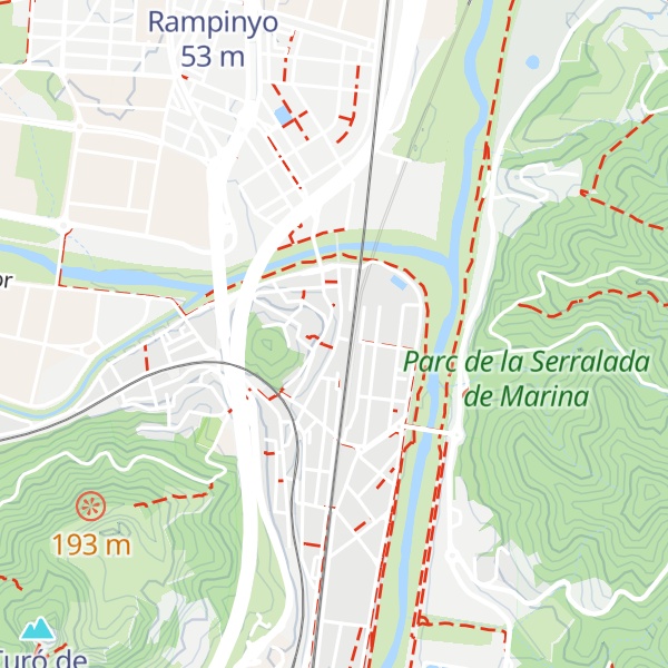 Map of Refugi climàtic Casa de la Vila