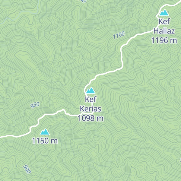 Map of Kef Kerias