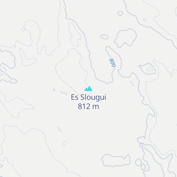 Map of Es Slougui