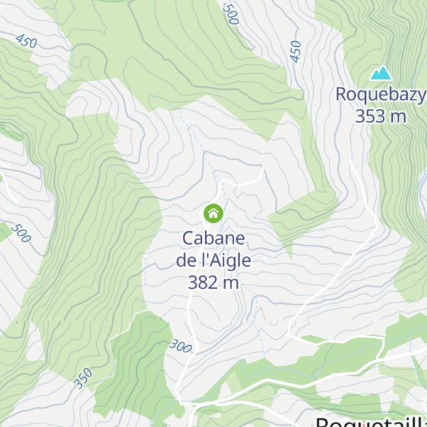 Map of Cabane de l'Aigle