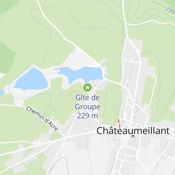 Map of Gîte de Groupe