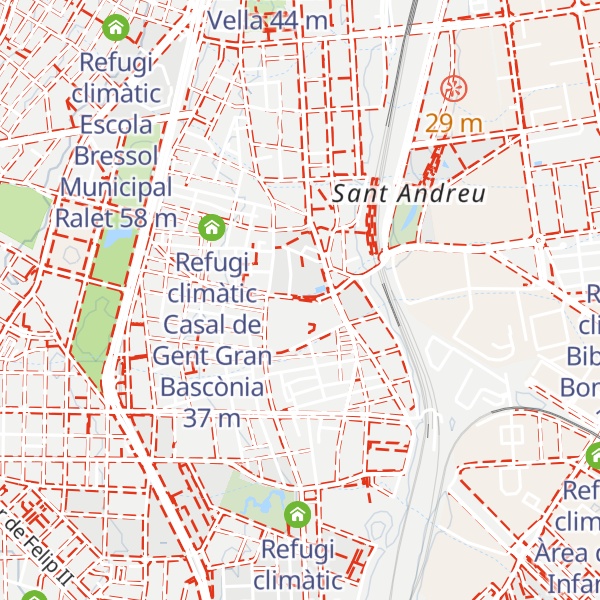 Map of Refugi climàtic Escola Can Fabra