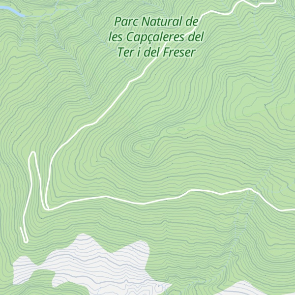 Map of Serra de Puigcornador