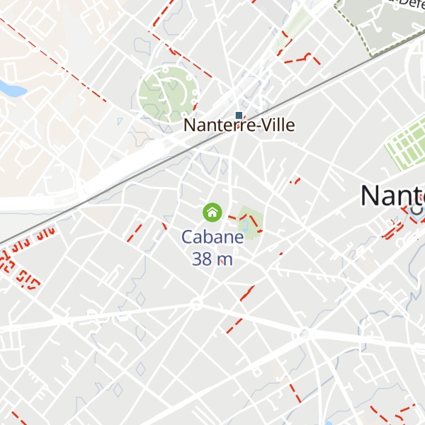 Map of Cabane