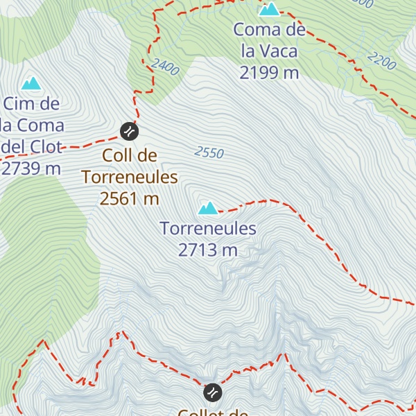 Map of Torreneules
