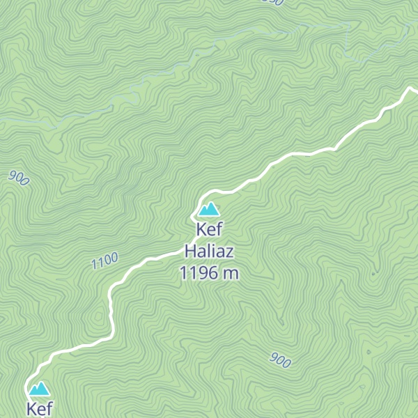 Map of Kef Haliaz