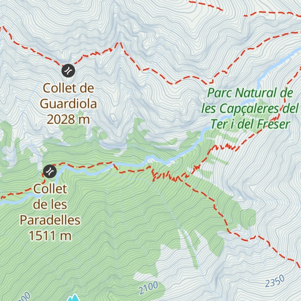 Map of Caseta del Canal