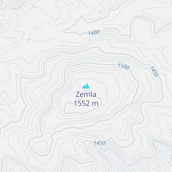 Map of Zemla