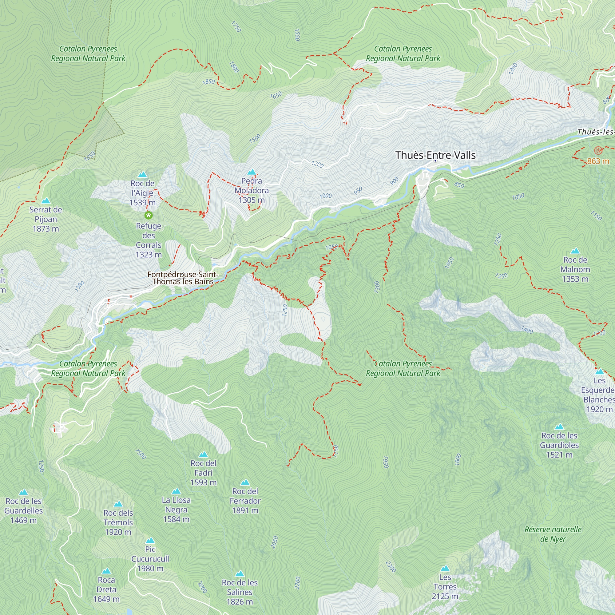 Refuge map