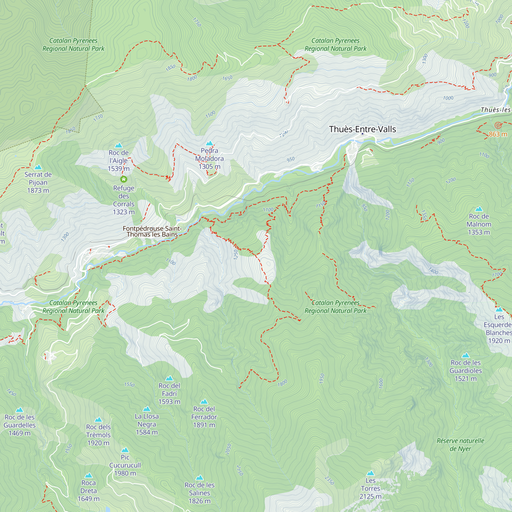 Refuge map