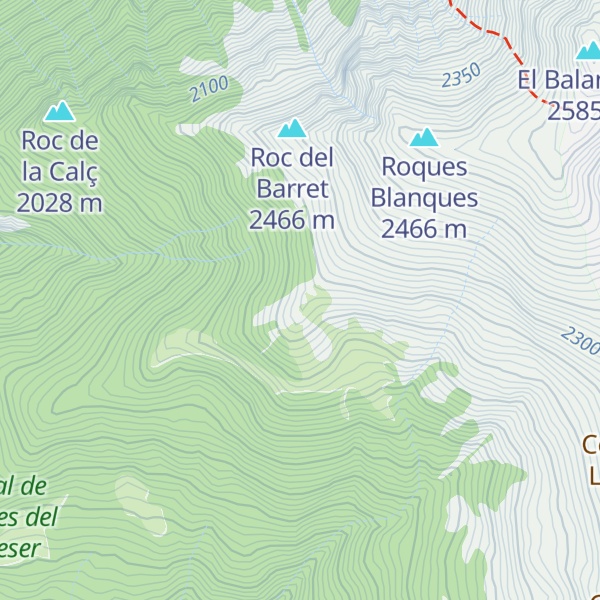 Map of L'Atalaiador