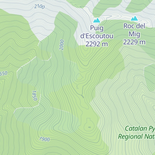 Map of Roc d'Abaula