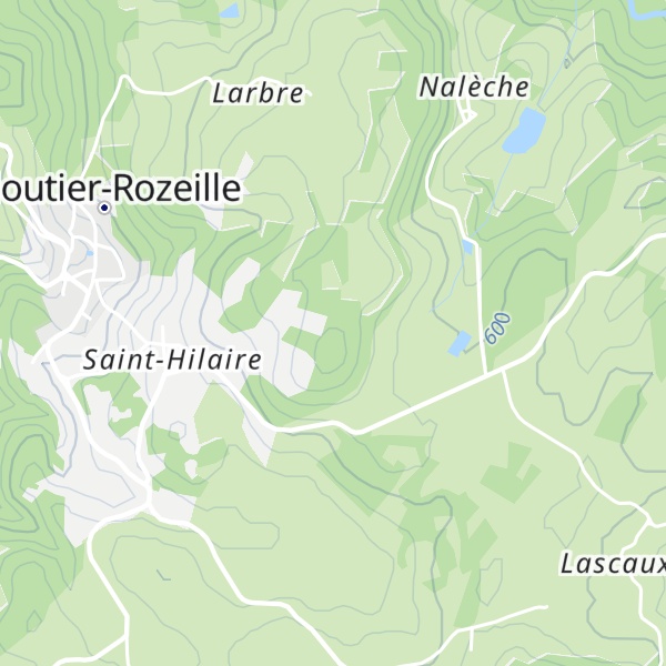 Map of Puy d'Arfeuille